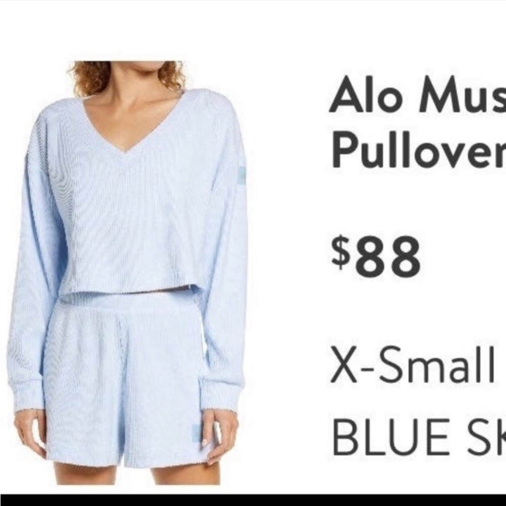 ALO cropped sweater